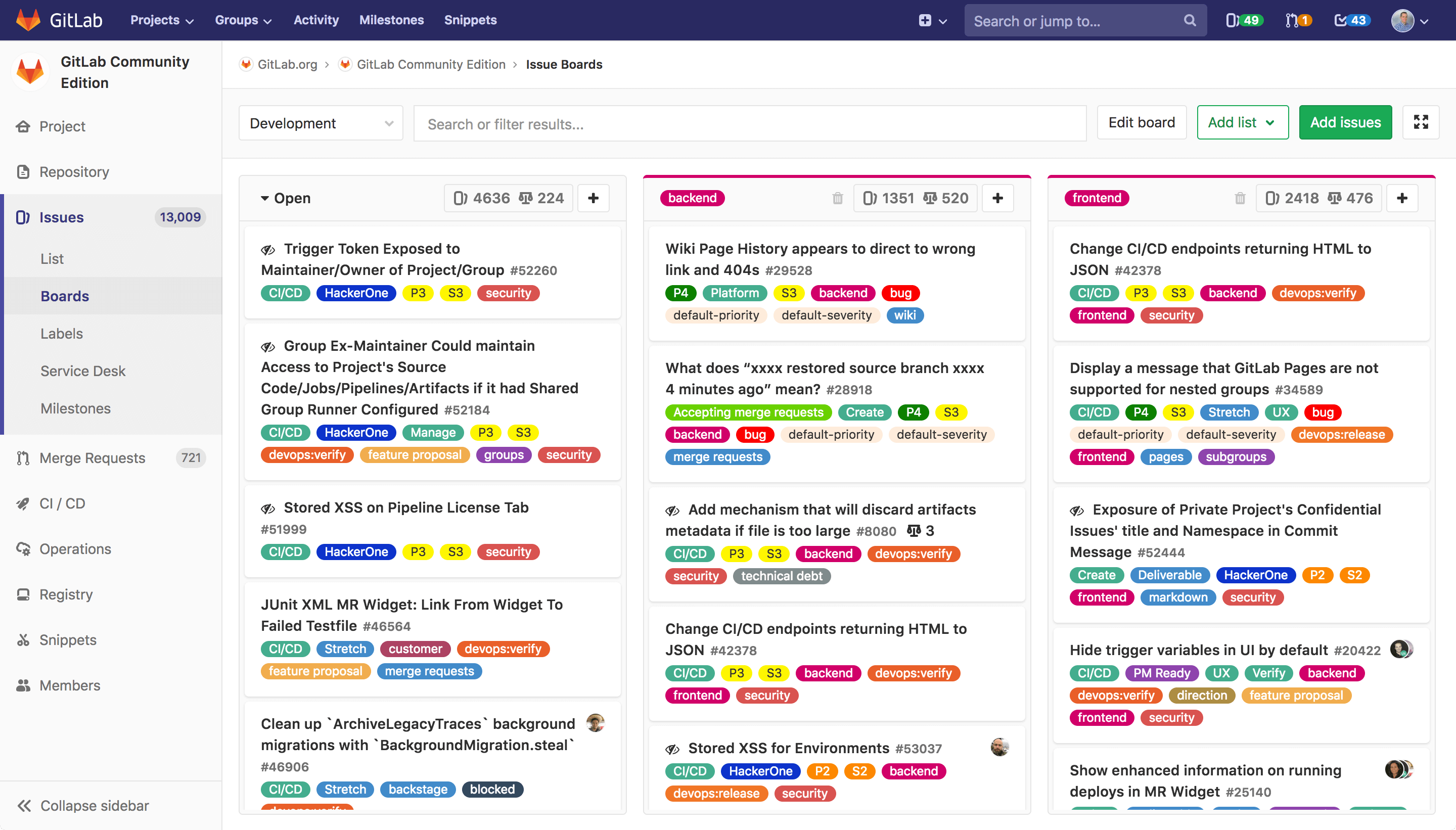 Issue boards is a software project management tool that help teams to plan, organize, and visualize a workflow easily for a feature or product release.